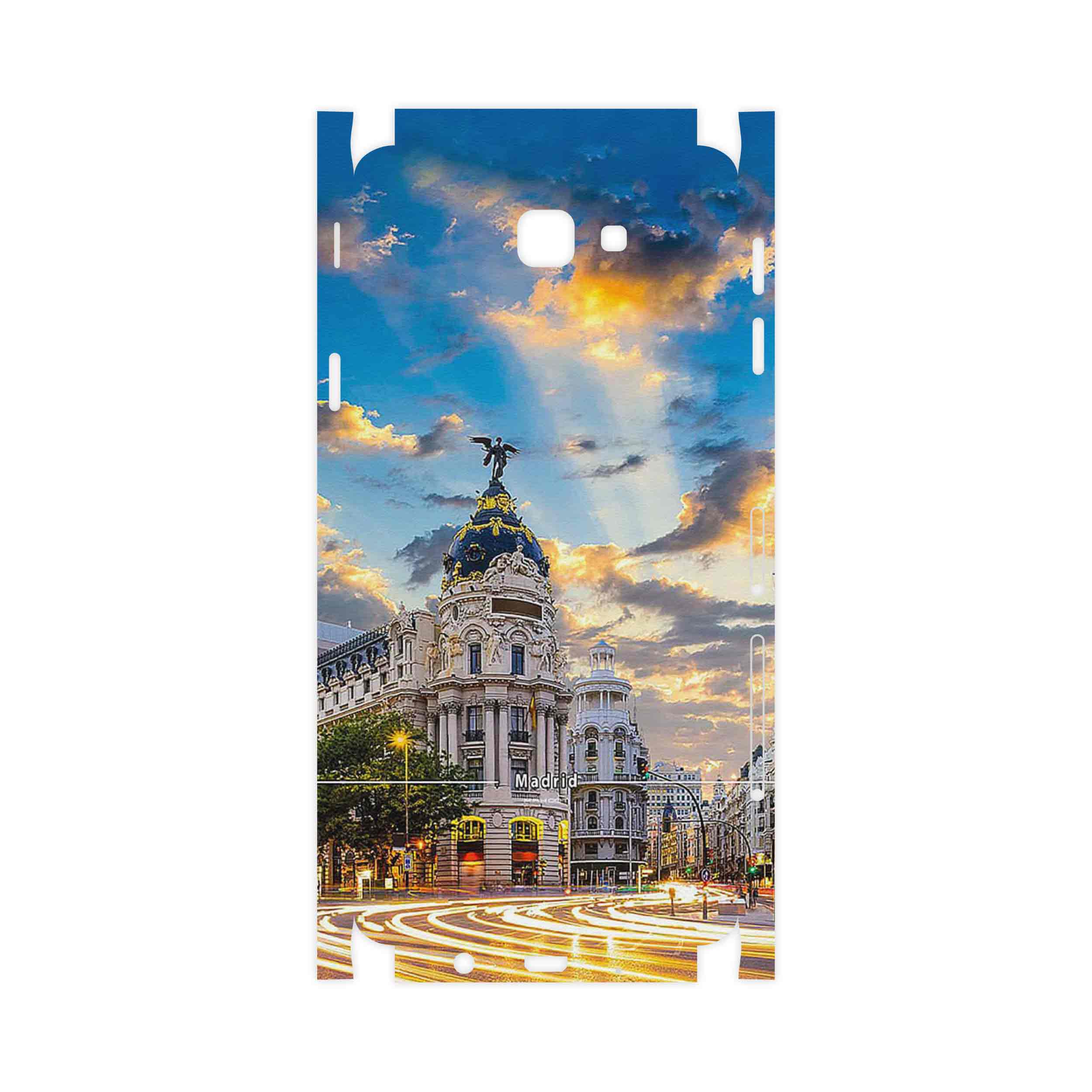 برچسب پوششی ماهوت مدل City of Madrid-FullSkin مناسب برای گوشی موبایل سامسونگ Galaxy J5 Prime