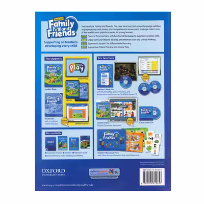 کتاب American Family And Friends 1 اثر Naomi Simmons انتشارات Oxford