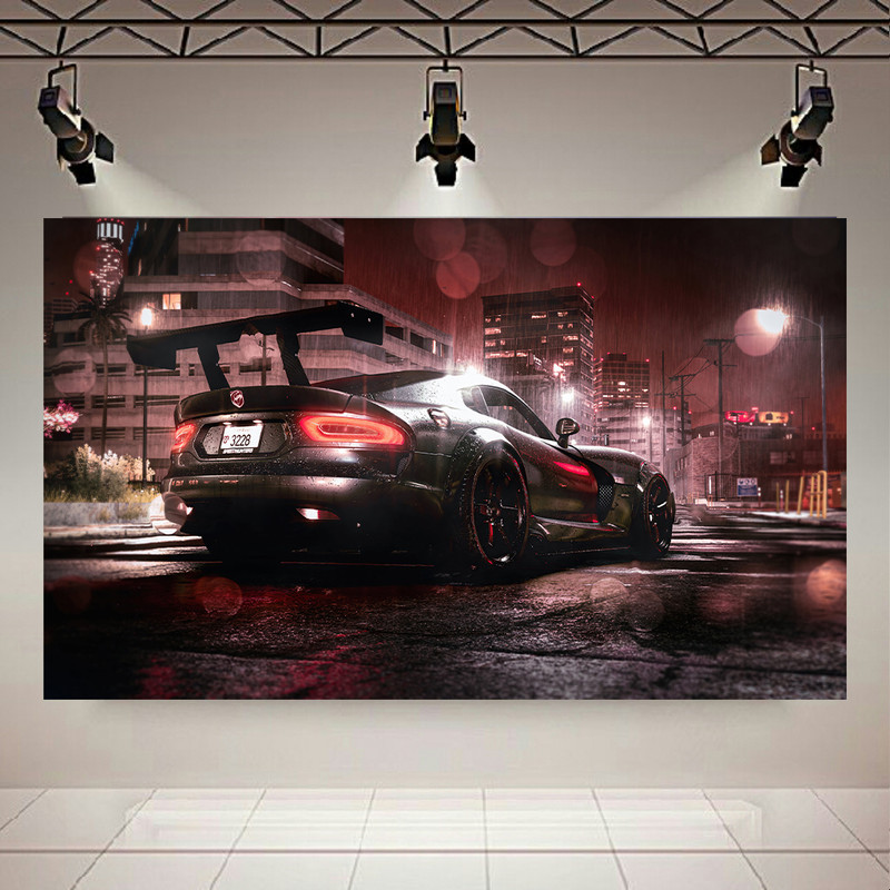 تابلو شاسی طرح گیم Need for Speed مدل Speed Hunters کد AR30502 | دنیای قاب