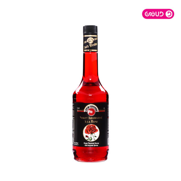 سیروپ فو طعم رز قرمز (گل سرخ)