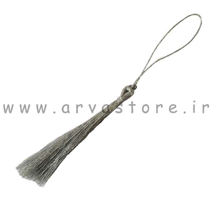 منگوله نقره ای متالیک بسته 4 عددی