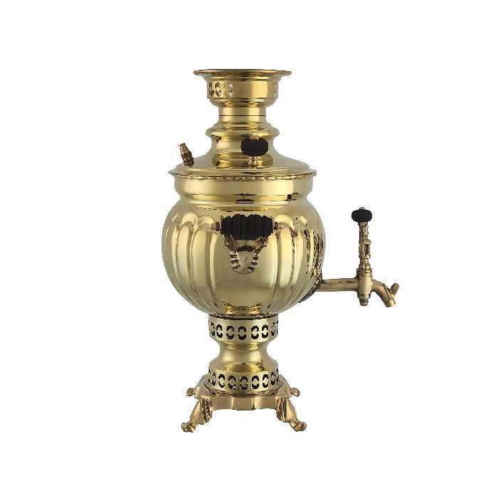  سماور زغالی عبدی مدل صدف گنجایش 2.5 لیتر