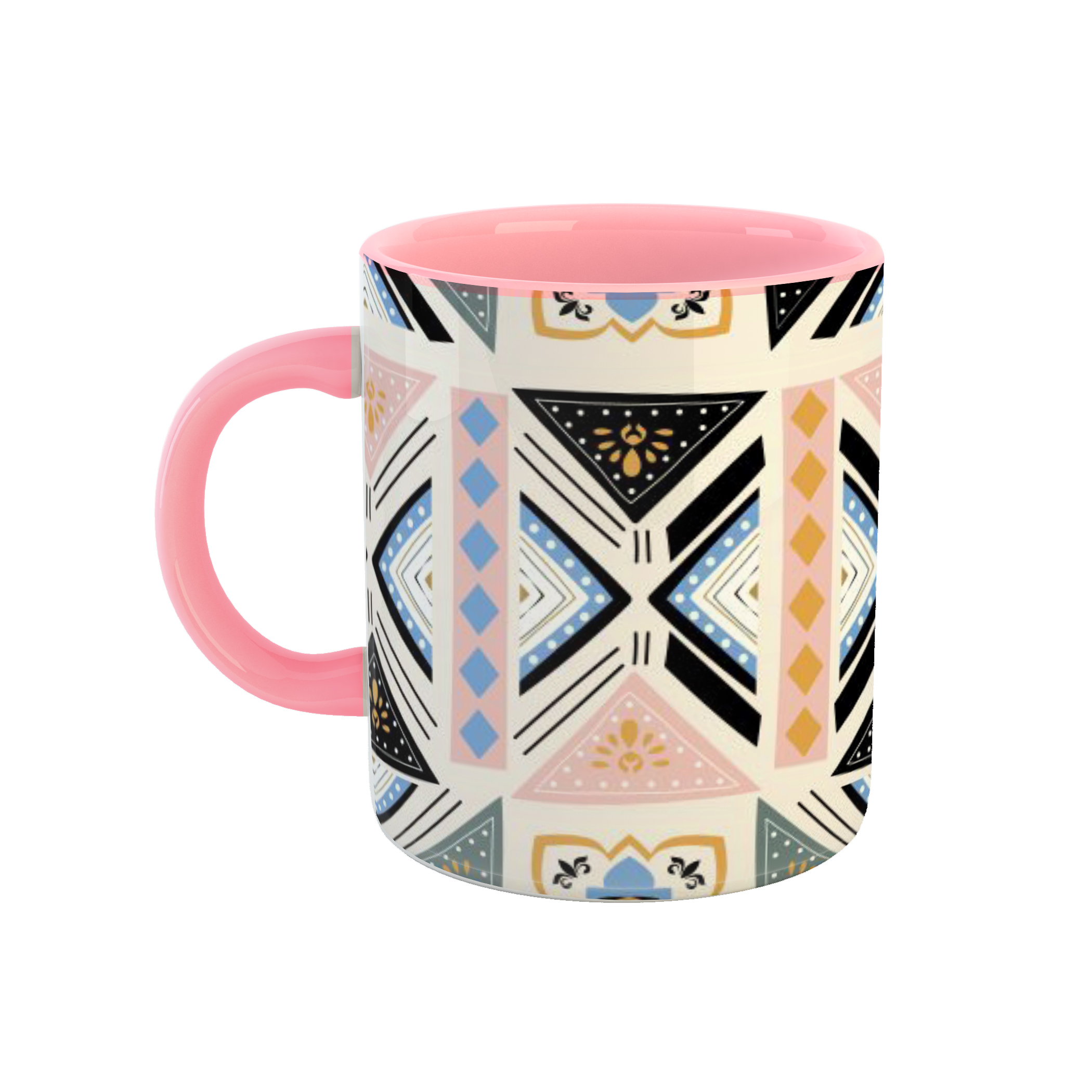 ماگ طرح کاشی های مدرن