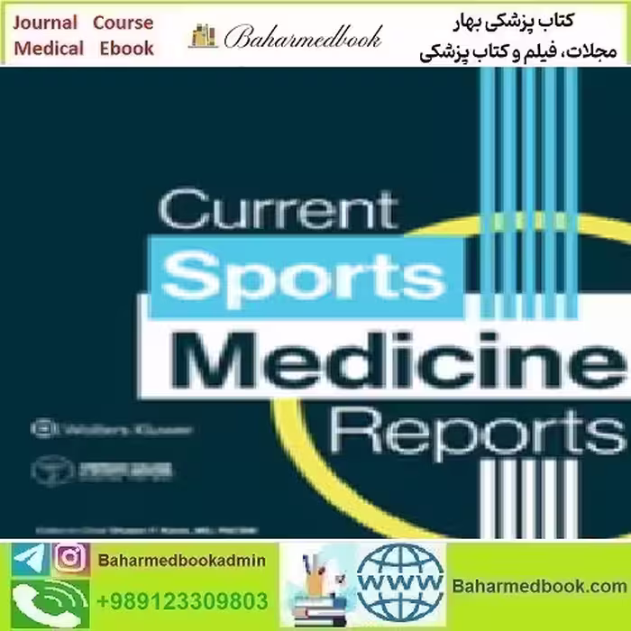 Current Sports Medicine Reports Volume 23 1 to 5 2024 TR