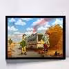 تابلو مدل bart and heisenberg simpson کد F-10048