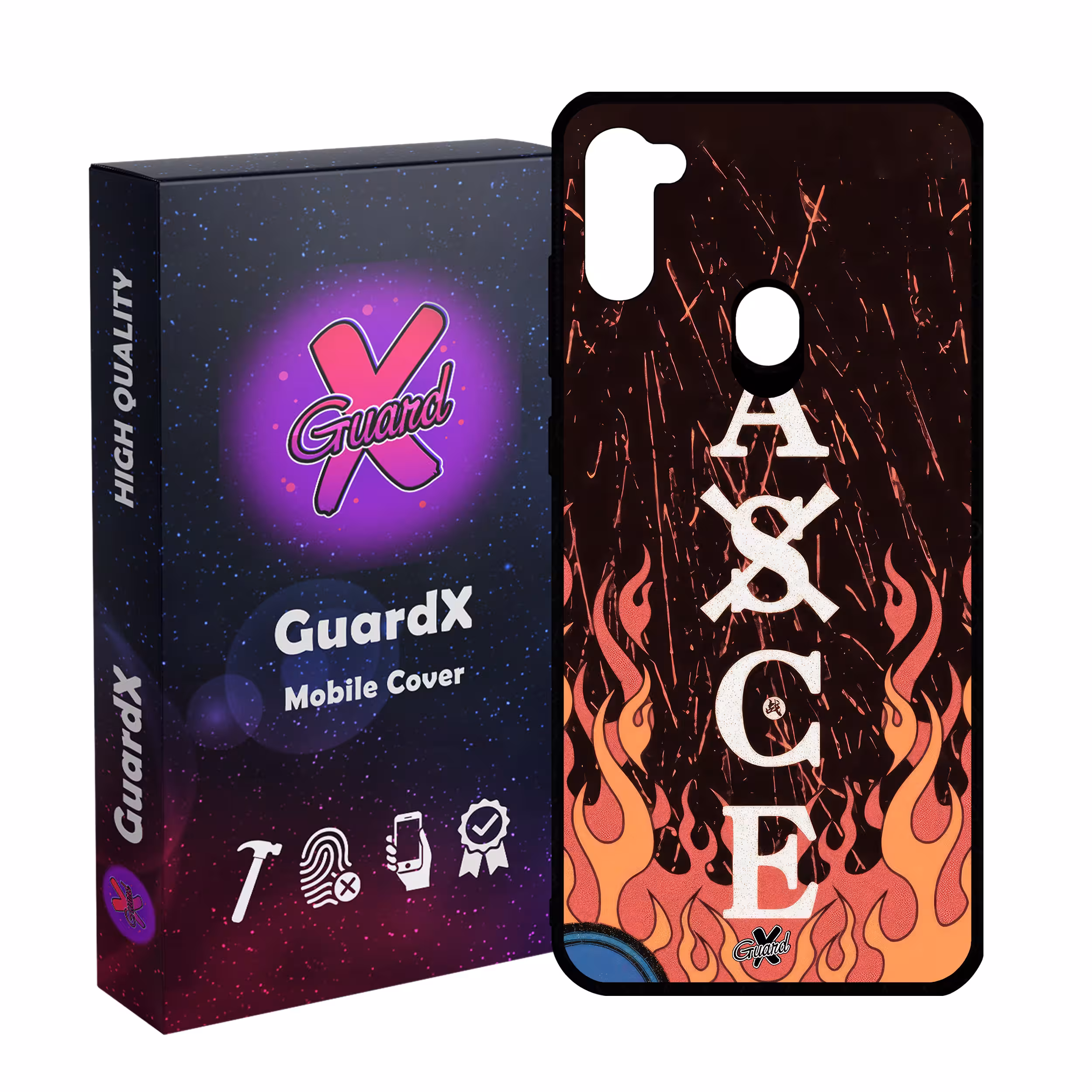 کاور گارد ایکس طرح انیمه مدل Glass10577 مناسب برای گوشی موبایل سامسونگ Galaxy A11/M11