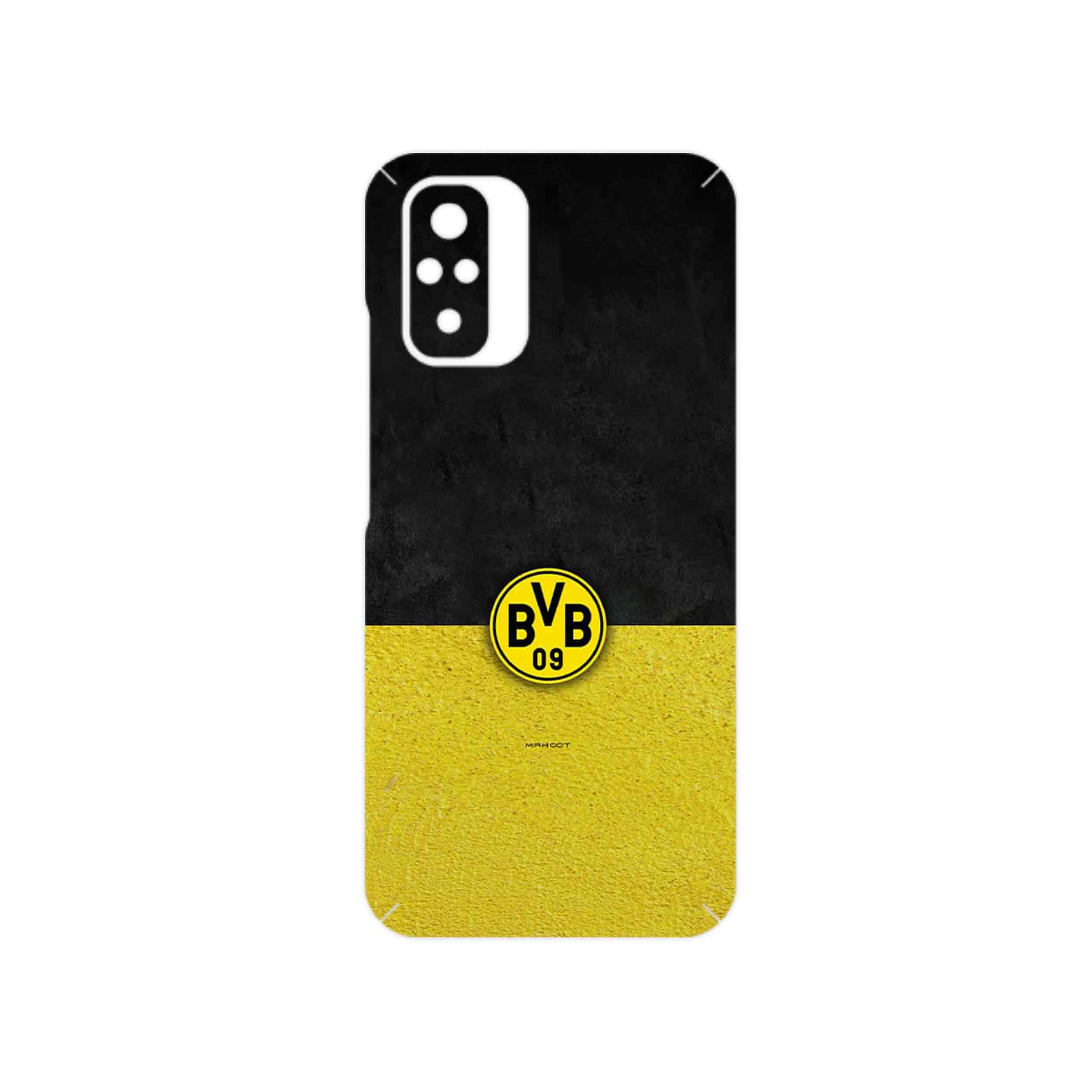 برچسب پوششی ماهوت مدل Borussia Dortmund FC مناسب برای گوشی موبایل شیائومی Redmi Note 10s