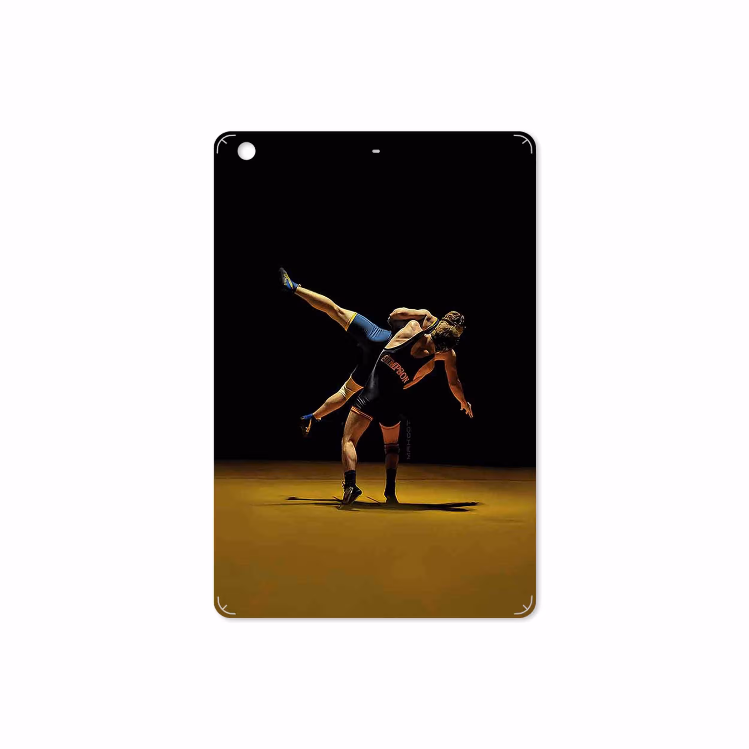 برچسب پوششی ماهوت مدل Wrestling مناسب برای تبلت اپل iPad mini 2 2013 A1489