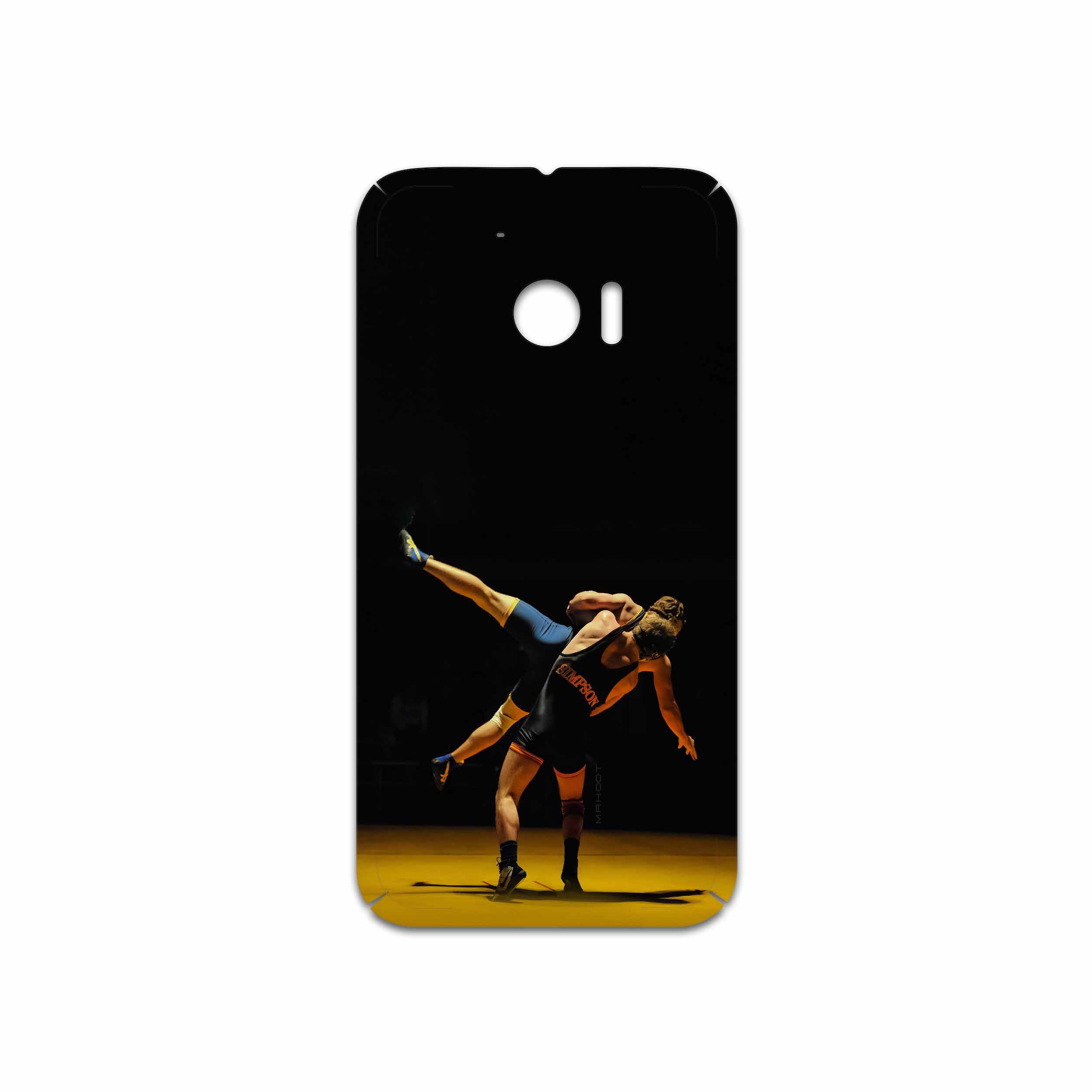 برچسب پوششی ماهوت مدل Wrestling مناسب برای گوشی موبایل اچ تی سی 10