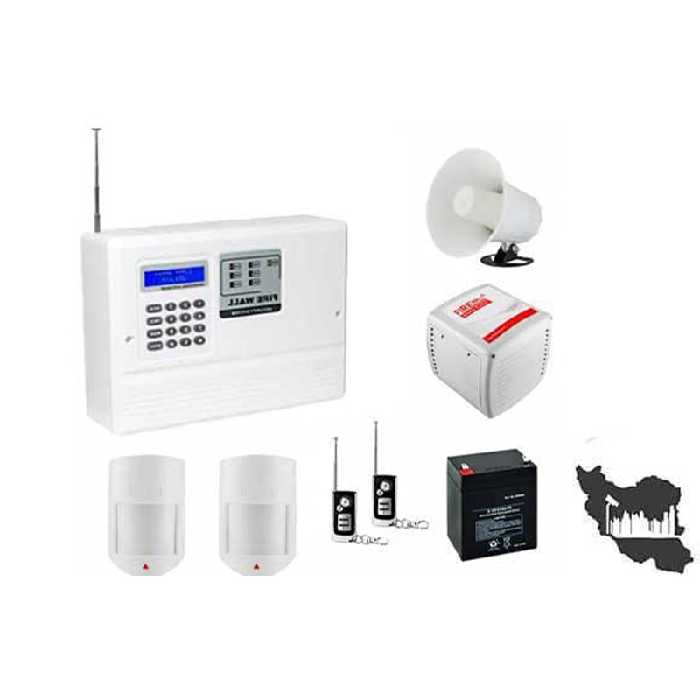 پکیج کامل دزدگیر اماکن فایروال F7 قابل سفارشی سازی 