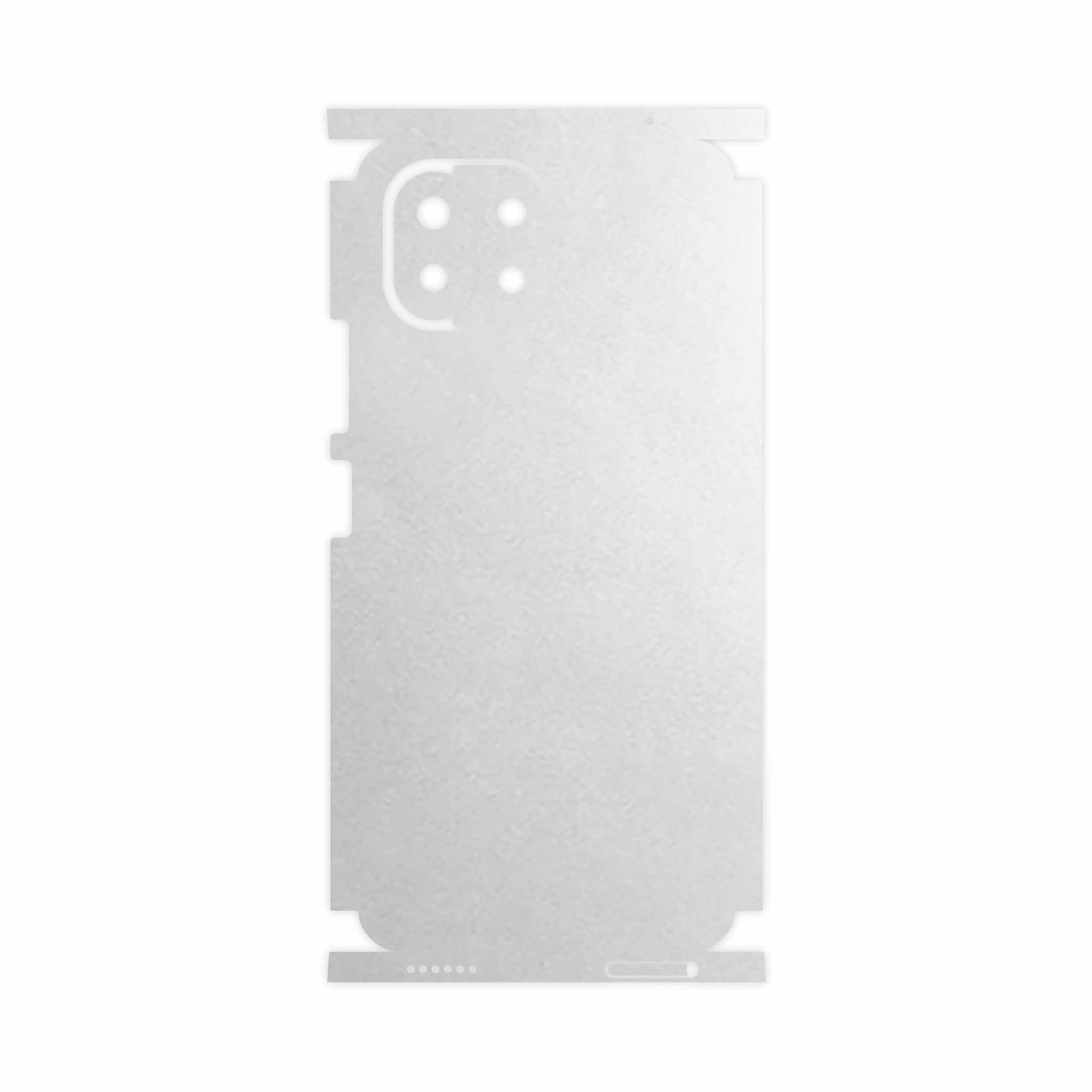 برچسب پوششی ماهوت مدل Metallic-White-FullSkin مناسب برای گوشی موبایل شیائومی MI 11 LITE