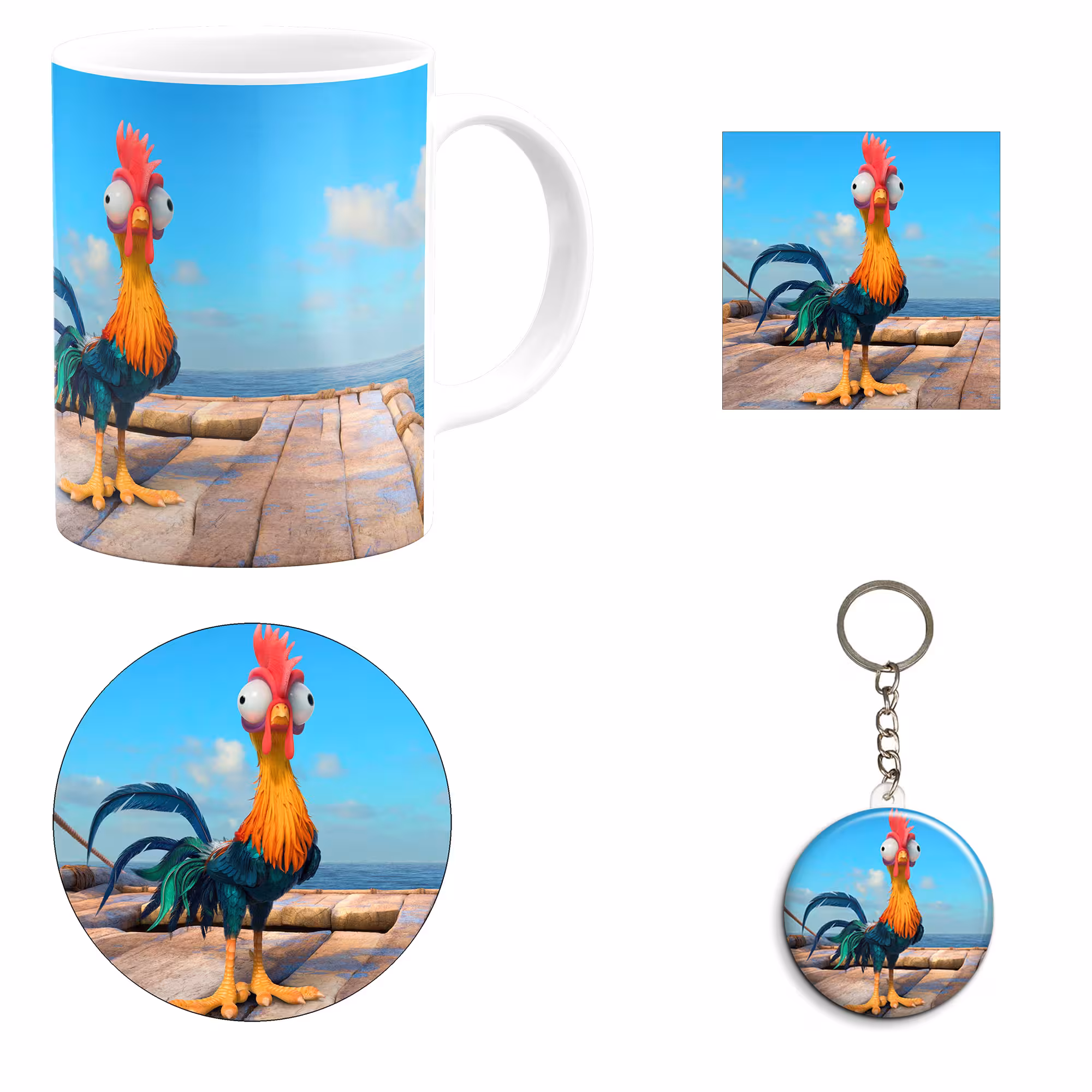 ست هدیه ماگ مدل انیمیشن موآنا طرح moana کد M2