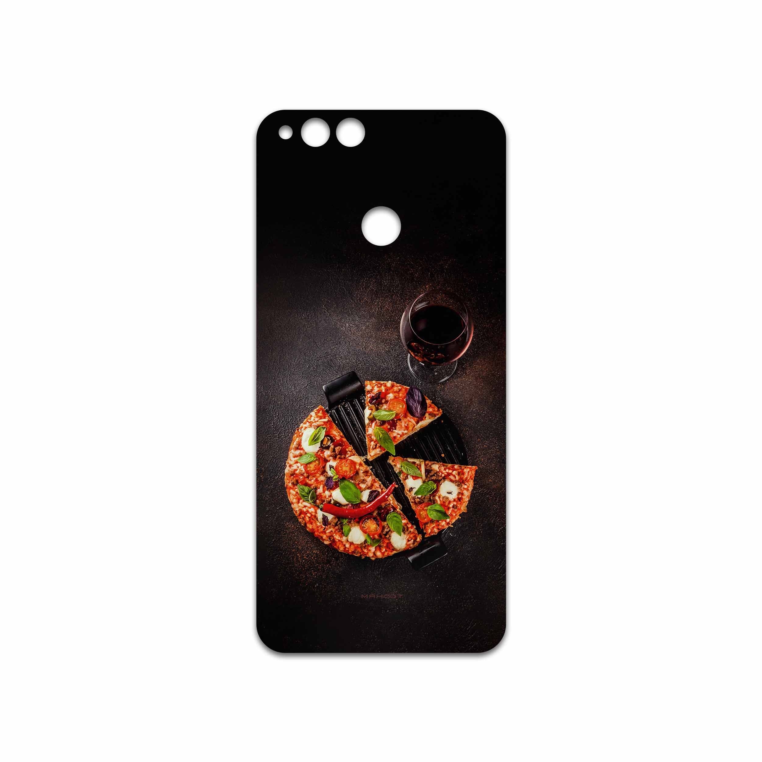 برچسب پوششی ماهوت مدل Pizza مناسب برای گوشی موبایل آنر 7X