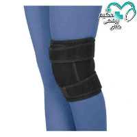 زانوبند ورزشی پددار (تک سایز) طب و صنعت 41300