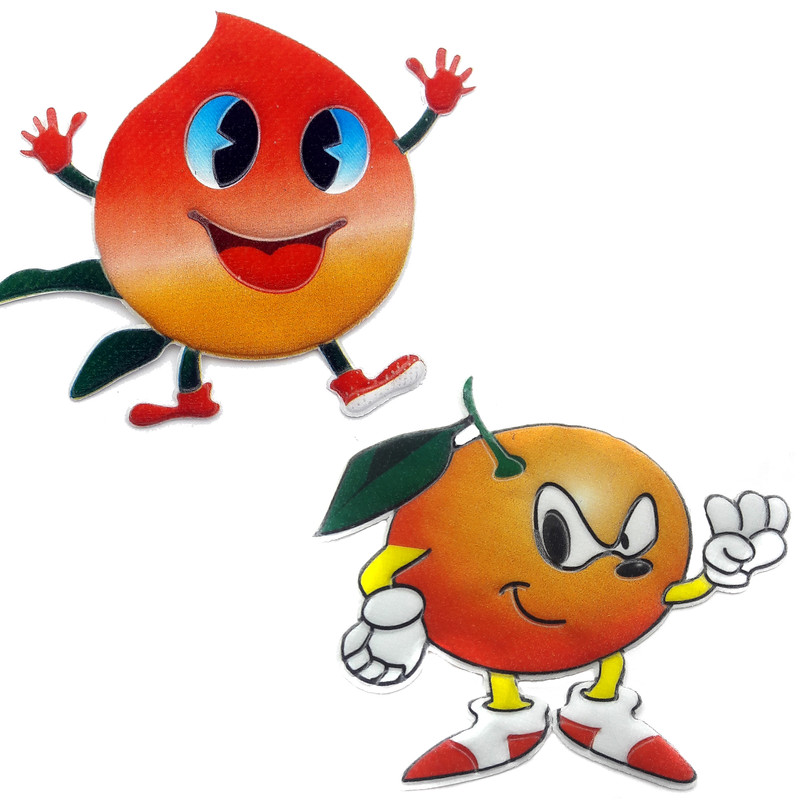 استیکر پارچه و لباس مدل ST62 بسته 2 عددی