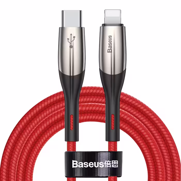 کابل تبدیل USB-C به لایتنینگ باسئوس مدل CATLSP-B09 طول 2 متر