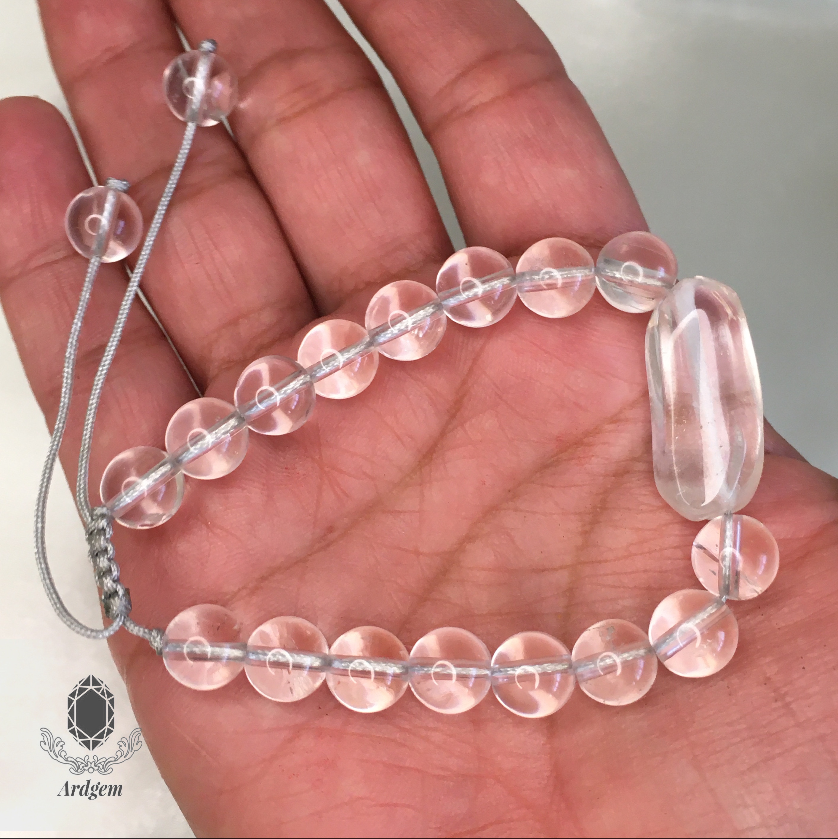 دستبندکریستال کوارتز(درکوهی)