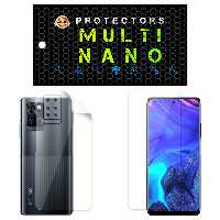 محافظ صفحه نمایش مولتی نانو مدل X-SFT مناسب برای گوشی موبایل انفینیکس Note 10 Pro به همراه محافظ پشت | کالا برتری