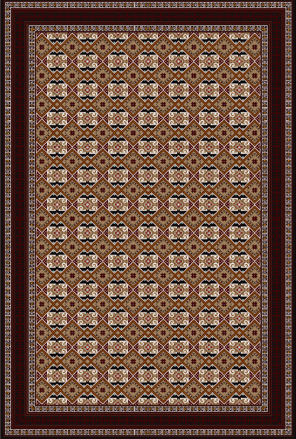 فرشینه و قالیچه مدرن مناسب هال و پذیرایی  کد411