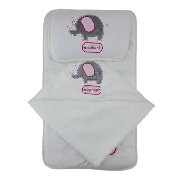 پتو بالش زيرانداز مسافرتی طرح فيل