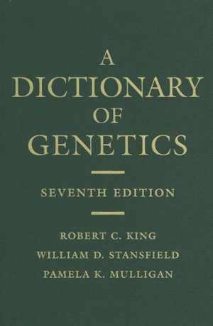 [PDF] دانلود کتاب A Dictionary Of Genetics, 7th ed, 2006