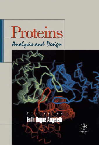 خرید و دانلود نسخه کامل کتاب Proteins: Analysis and Design