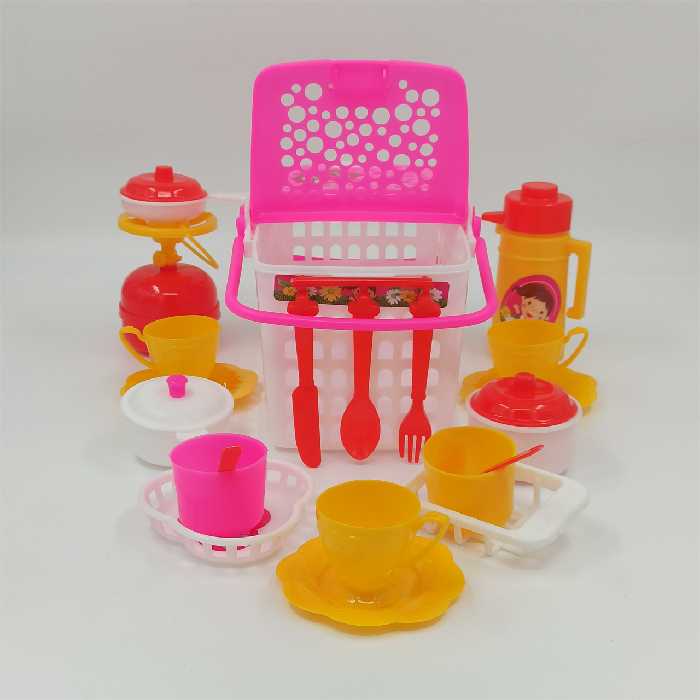 ست اسباب بازی پیک نیک مدل گل خانم کد 10015