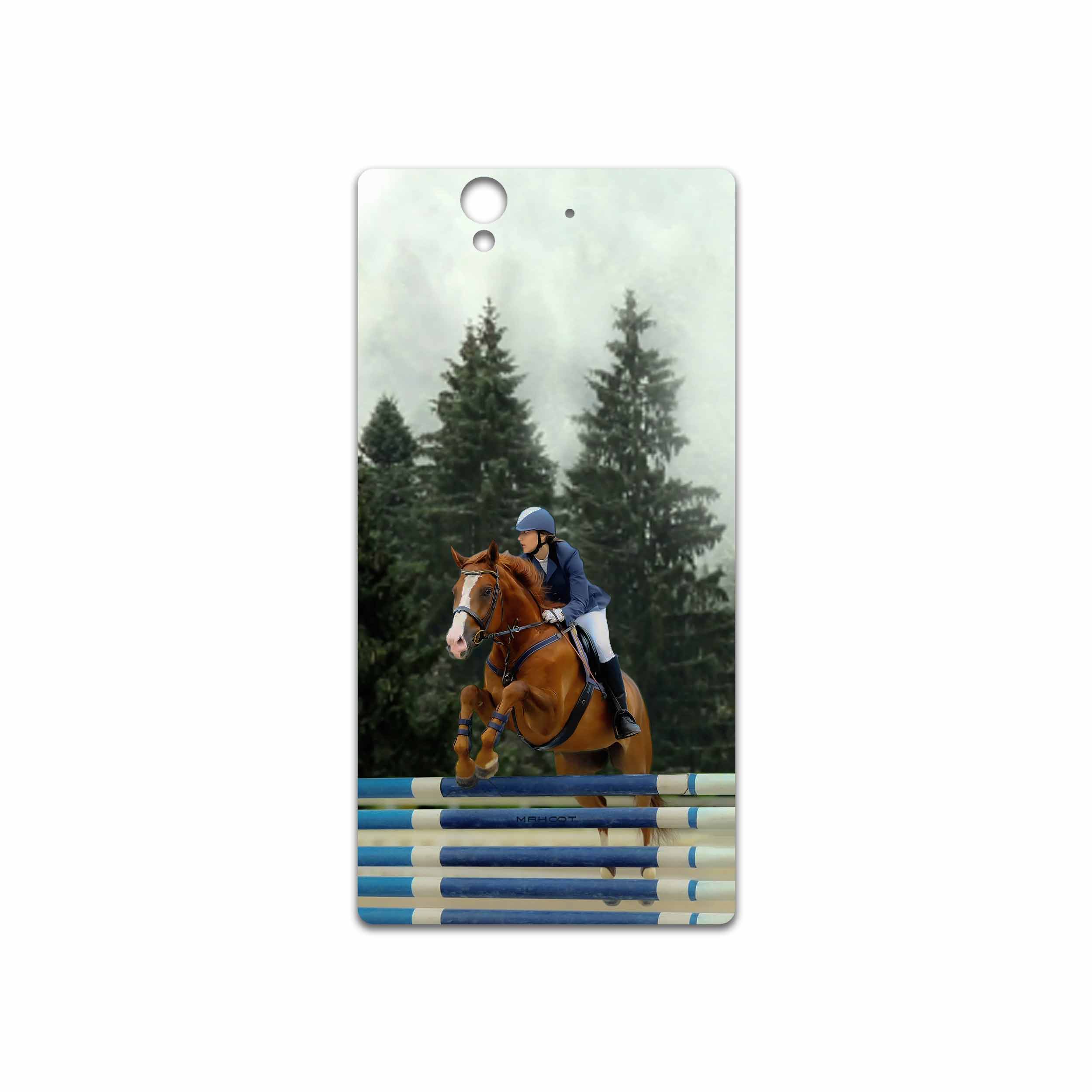 برچسب پوششی ماهوت مدل Equestrianism مناسب برای گوشی موبایل سونی Xperia Z