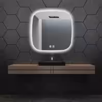 آینه سرویس بهداشتی  دلفین مدل ضدبخار TCH-HT-SQ 61