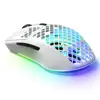 ماوس بی سیم مخصوص بازی استیل سریز مدل Aerox 3 RGB Snow