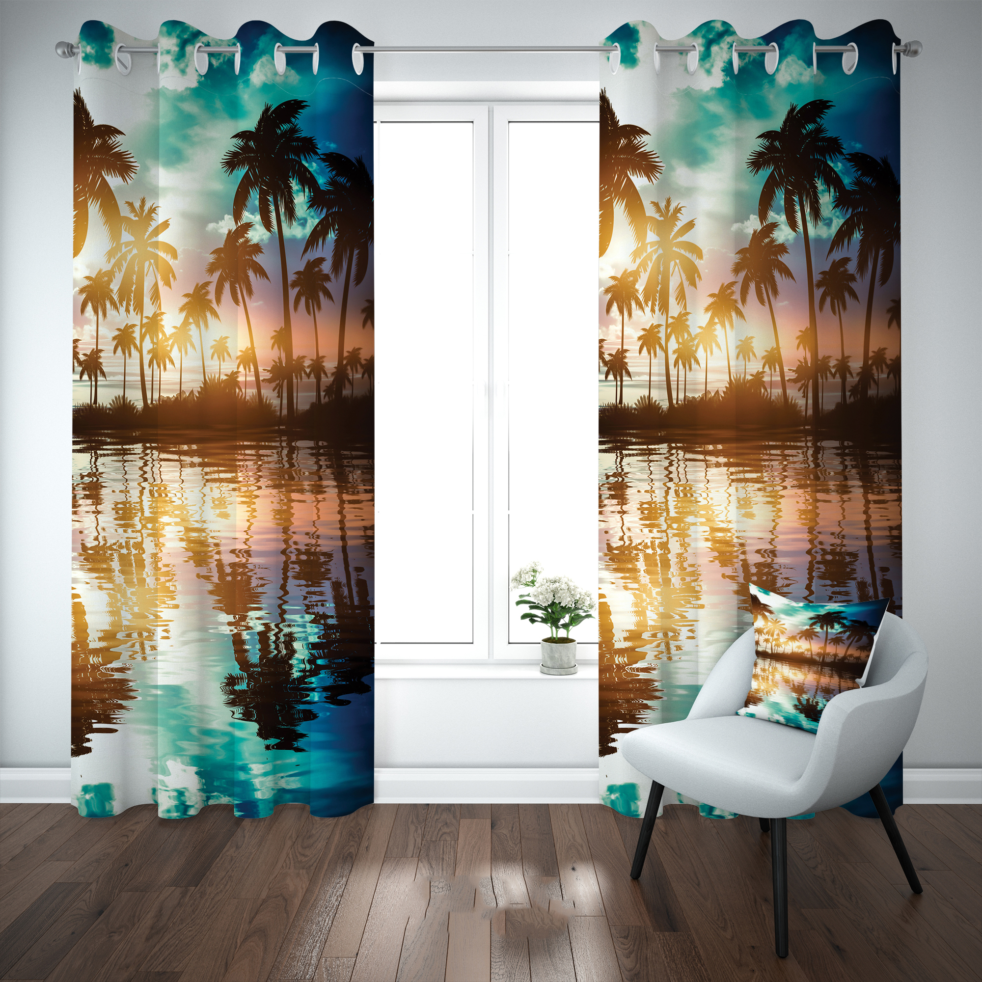 پرده مدل b2342 سایز 140×280 سانتی متر