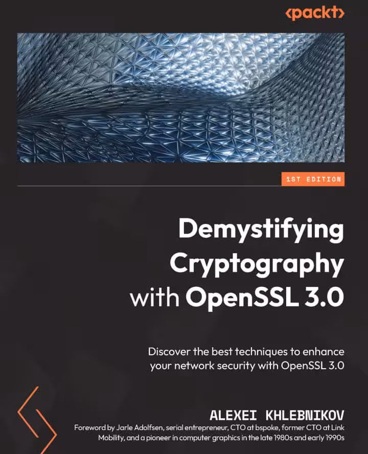 کتاب Demystifying Cryptography with OpenSSL 3.0
