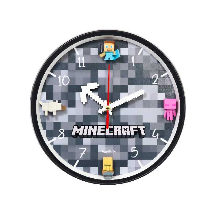 ساعت دیواری رومیزی دیواری ماینکرفت راویتا مدل فیگور کد 3A