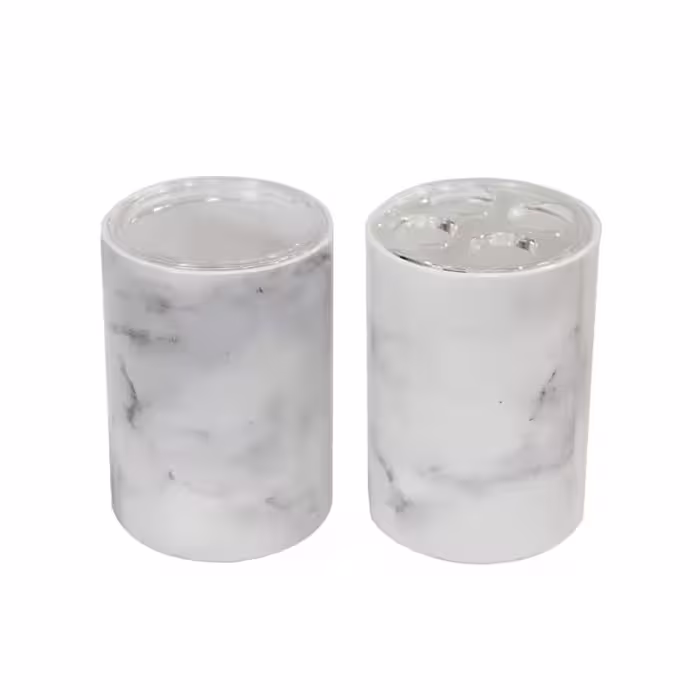 ست سرویس‌بهداشتی 6 پارچه طرح ماربل مدل hm179