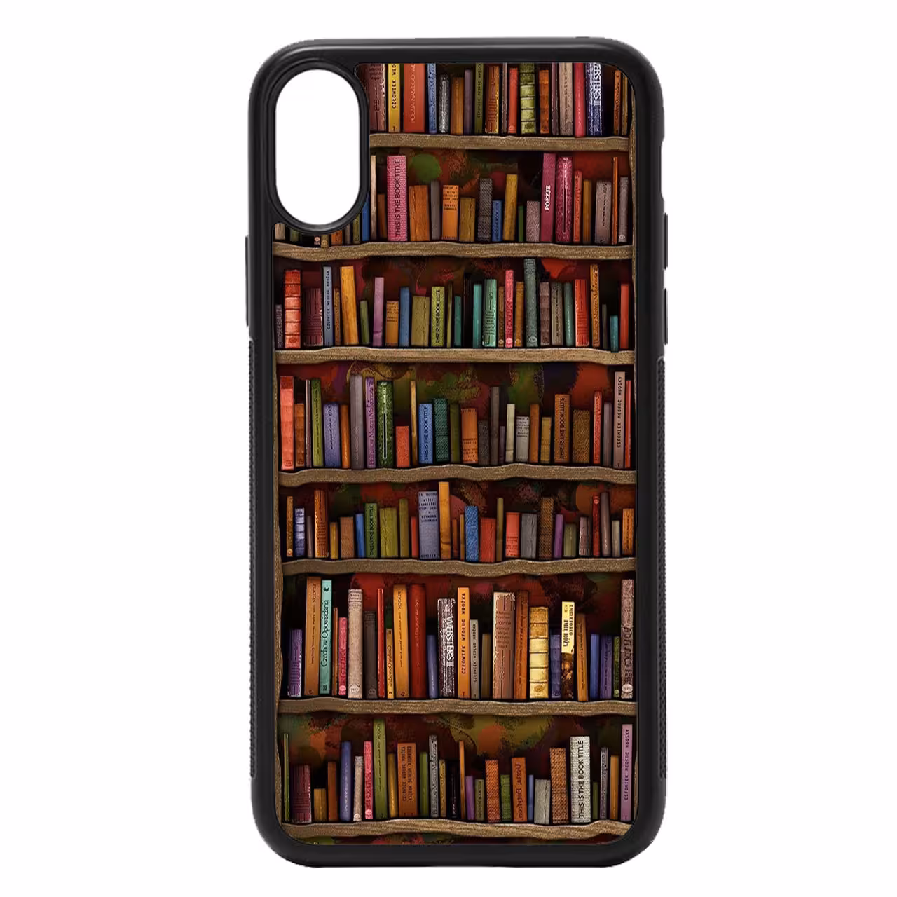 کاور طرح کتابخانه کد 11050646 مناسب برای گوشی موبایل اپل iphone xs max