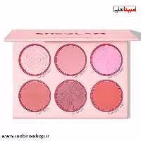 پالت رژگونه شیگلم مدل Floral Flush رنگ Blushing Bouquet