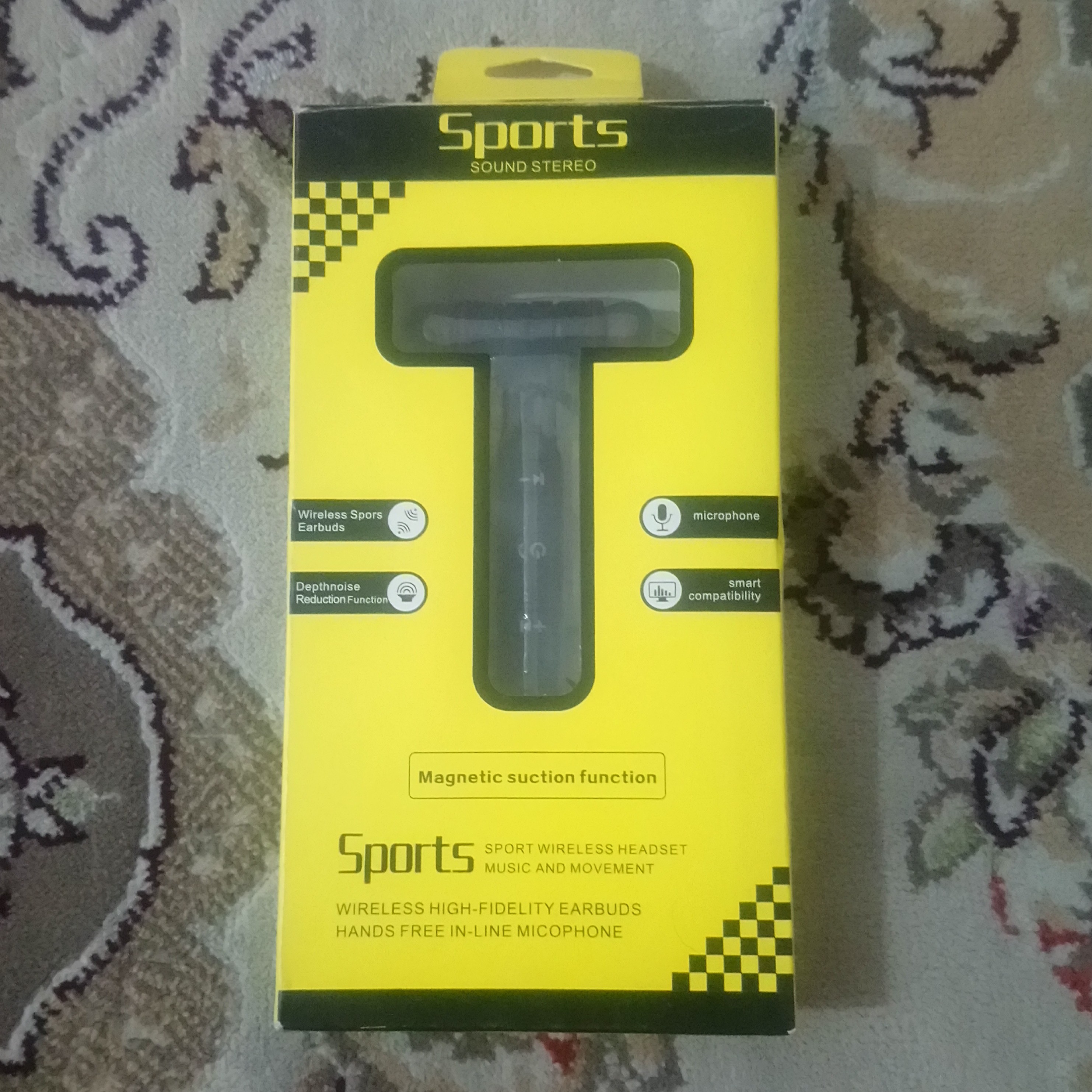 هندزفری بلوتوث گردنی sport