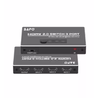 ارسال فوری   ضمانت اصالت کالا   سوئیچ 3 پورت HDMI 2.0 بافو BF-176