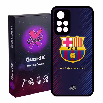 کاور گارد ایکس طرح Barcelona مدل Glass10058 مناسب برای گوشی موبایل شیائومی Poco M4 Pro 5G/Redmi Note 11T 5G/Redmi Note 11S 5G
