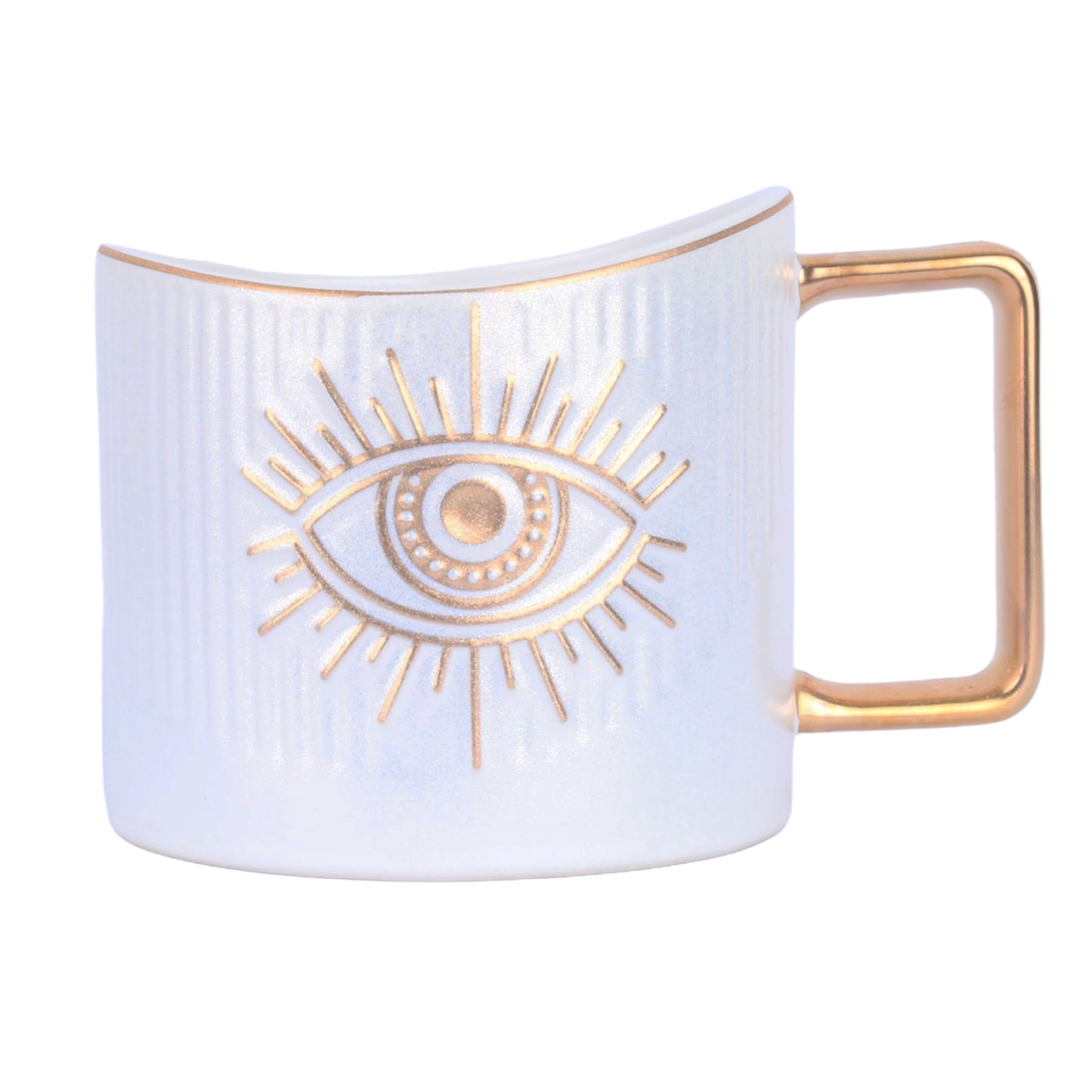 ماگ مدل سرامیکی طرح چشم 