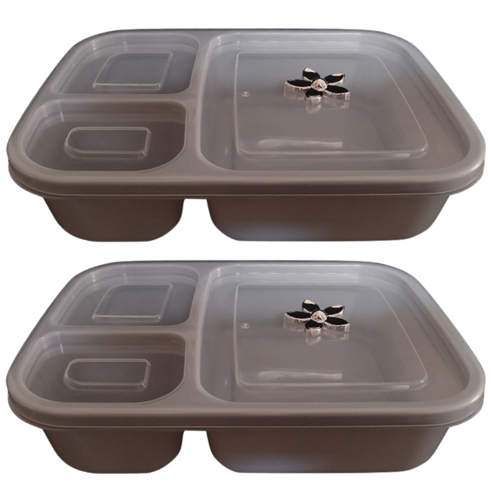 ظرف نگهدارنده مدل لیزا بسته 2 عددی