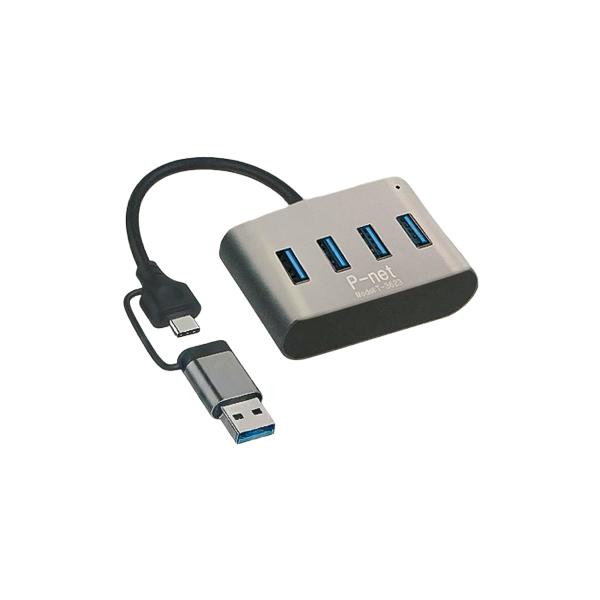 هاب USB/تایپ سی 4 پورت USB30 مدل T-3623