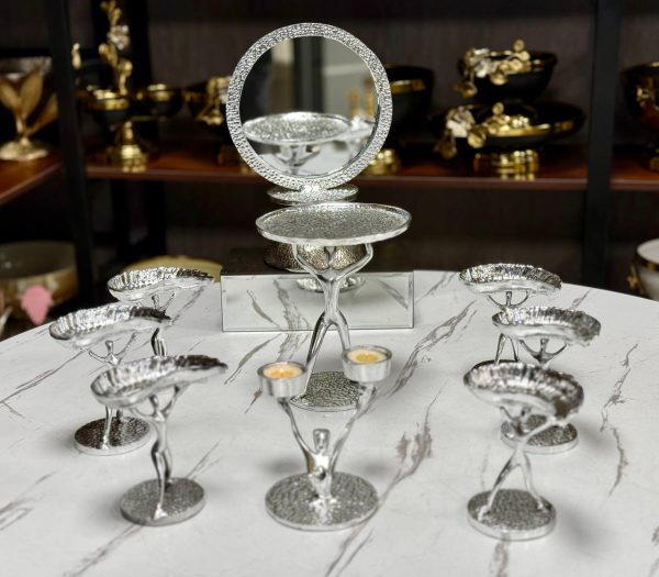 هفت سین  بالرین  نقره ای  مدل 1404