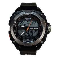 ساعت لاروس LAROS WATCH AD1201 5 STAR سه زمانه ضدآب موتور ژاپن