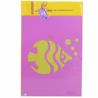 شابلون استنسیل 30*40 طرح ماهی کد A124 مجد