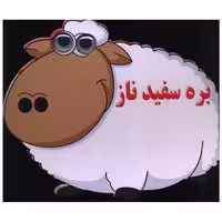کتاب بره سفید ناز (چشمی) اثر مهدی ولی پور حسنلوئی