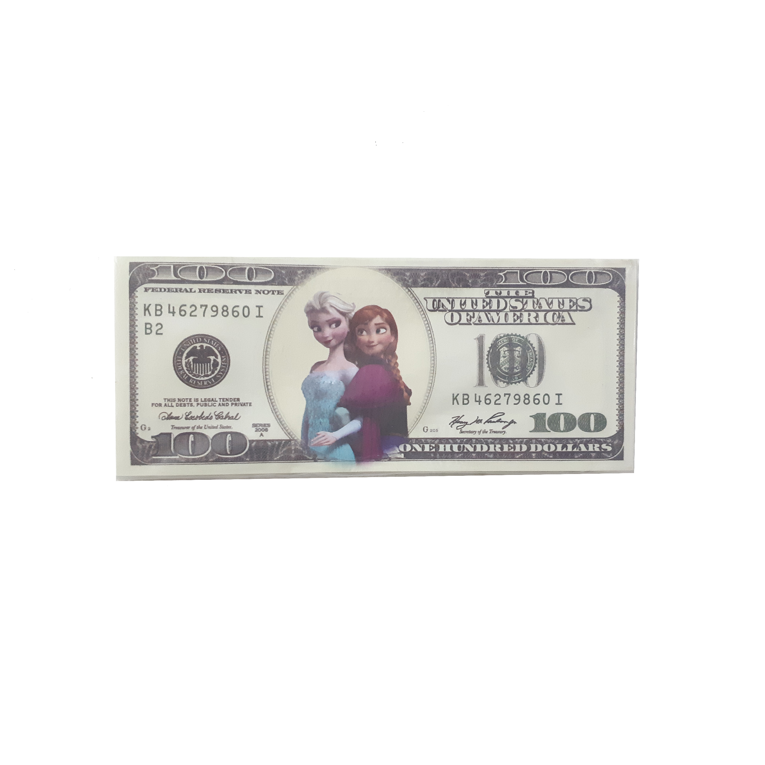 اسکناس تزیینی طرح دلار  بسته100عددی