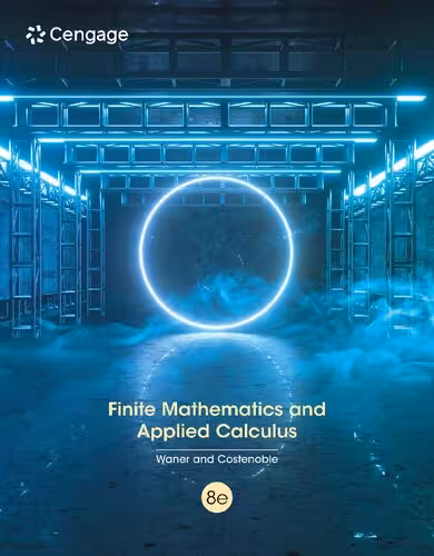 خرید و دانلود نسخه کامل کتاب Finite Mathematics and Applied Calculus