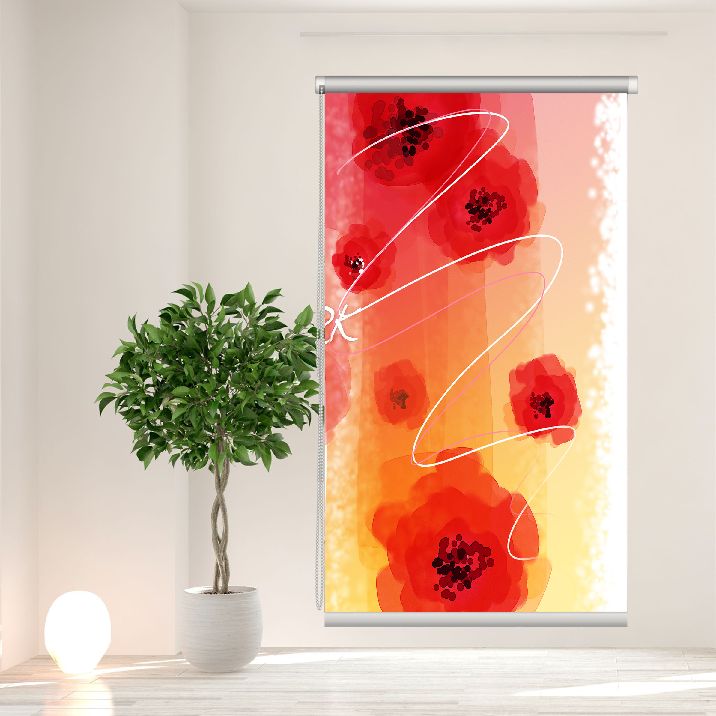 پرده شید مدل R.045 سایز 120x180 سانتیمتر 