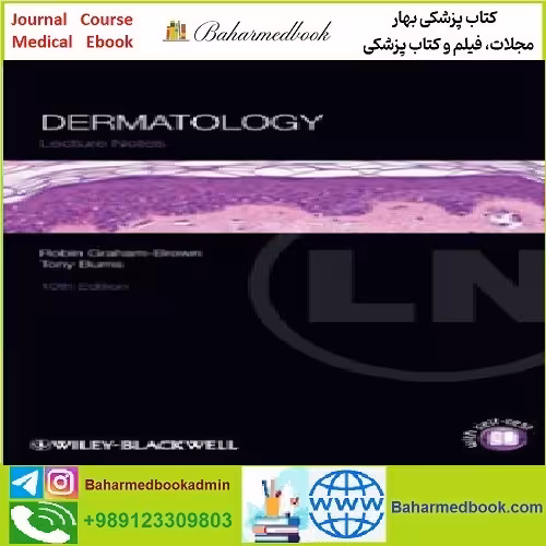 Lecture Notes Dermatology TRUE PDF price 1€ - کتاب پزشکی بهار
